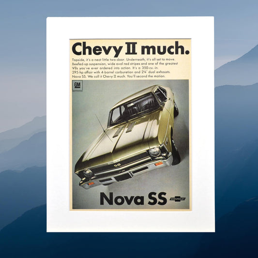 1968 Chevy II Nova SS print 