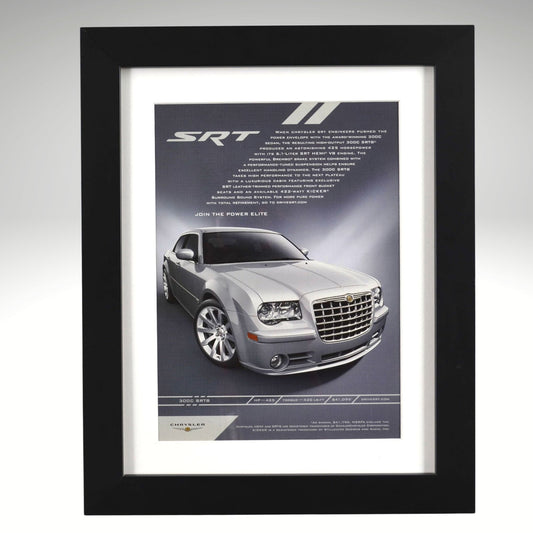 chrysler-300c-srt8-hemi-framed-12x15-modern-mopar-wall-art
