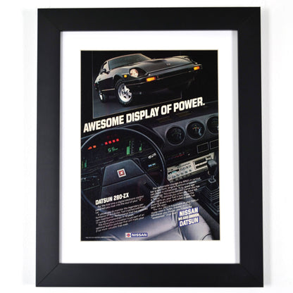 Own a Piece of Z History: Framed 1979 Datsun 280Z Ad