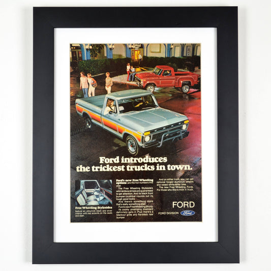 1977 Ford trucks print advertisement