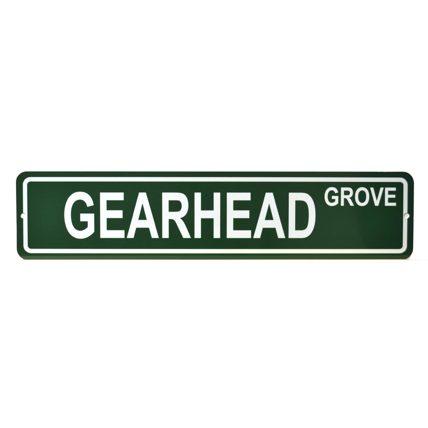 gearhead grove street sign
