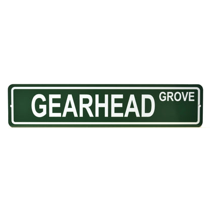 gearhead grove street sign