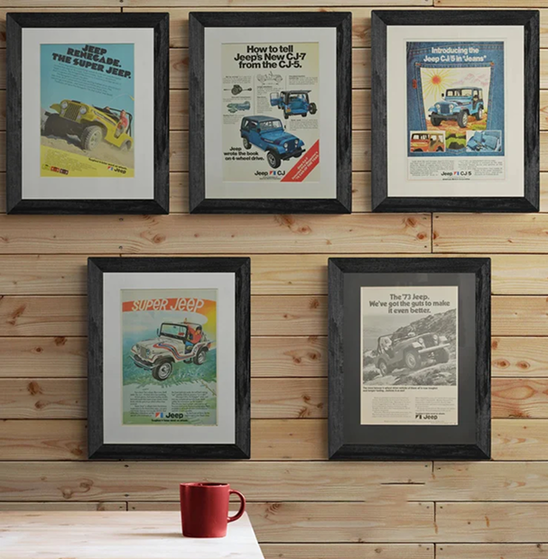 Automotive History, Made for Your Wall