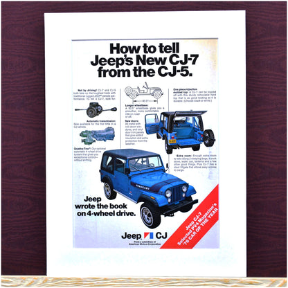 Own a Piece of Jeep History:  CJ Classic Ad