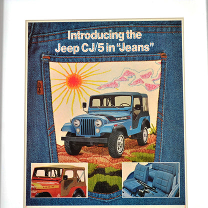  1974 Jeep CJ Renegade Wall Art