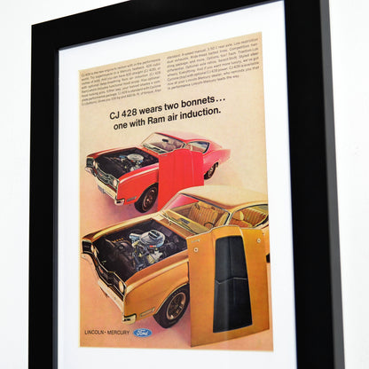 mercury 428 cobra jet print side view