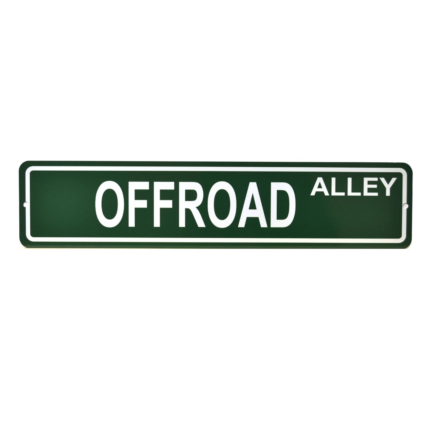 offroad alley street sign