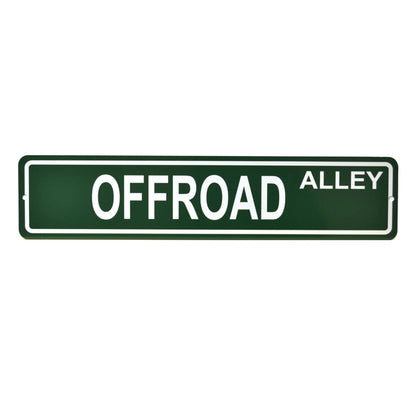 offroad alley street sign