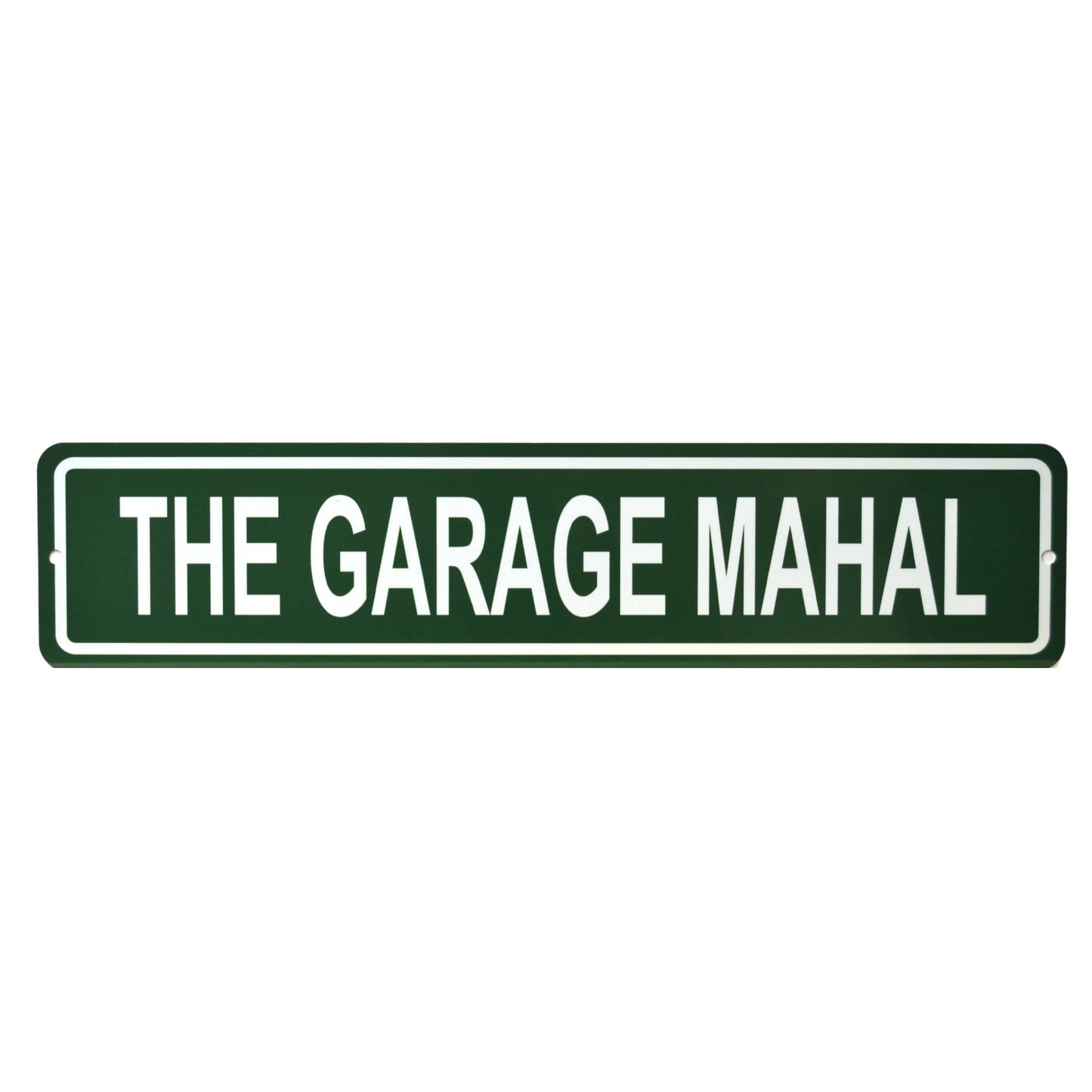 the garage mahal street sign