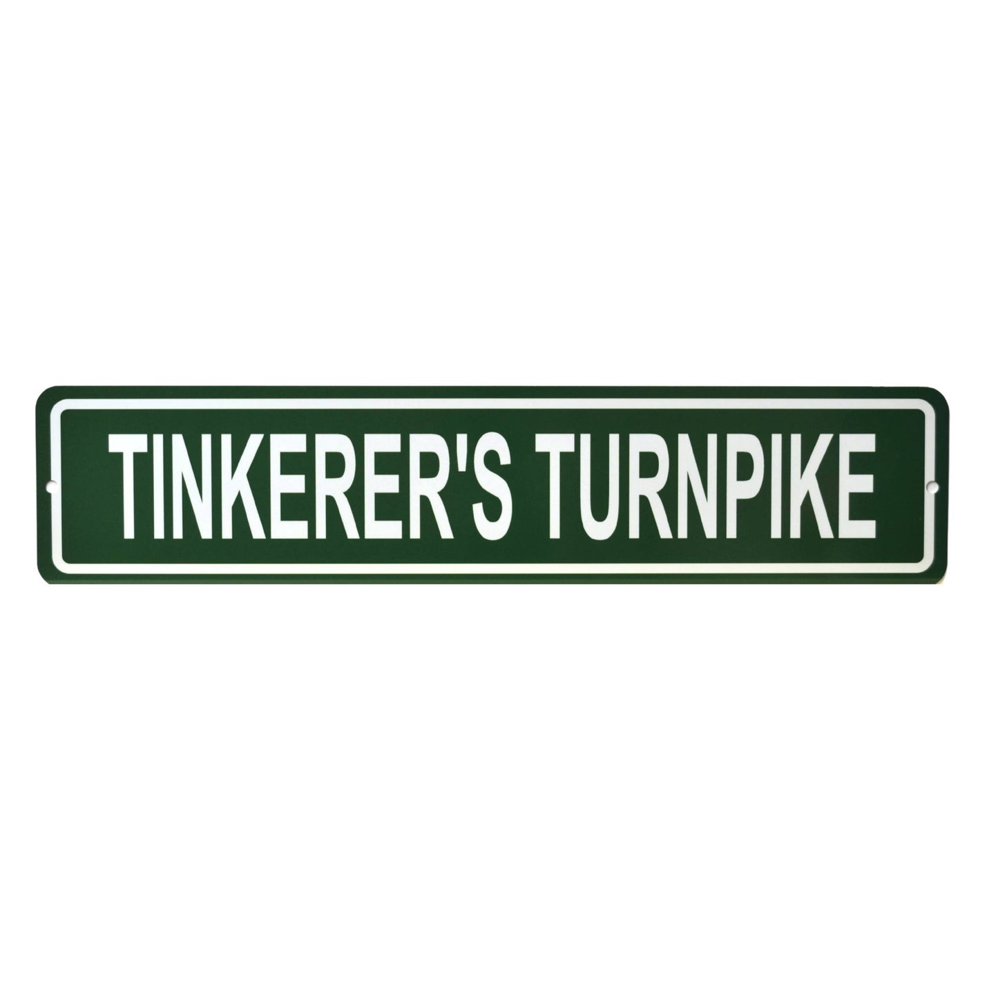 tinkerer's turnpike street sign