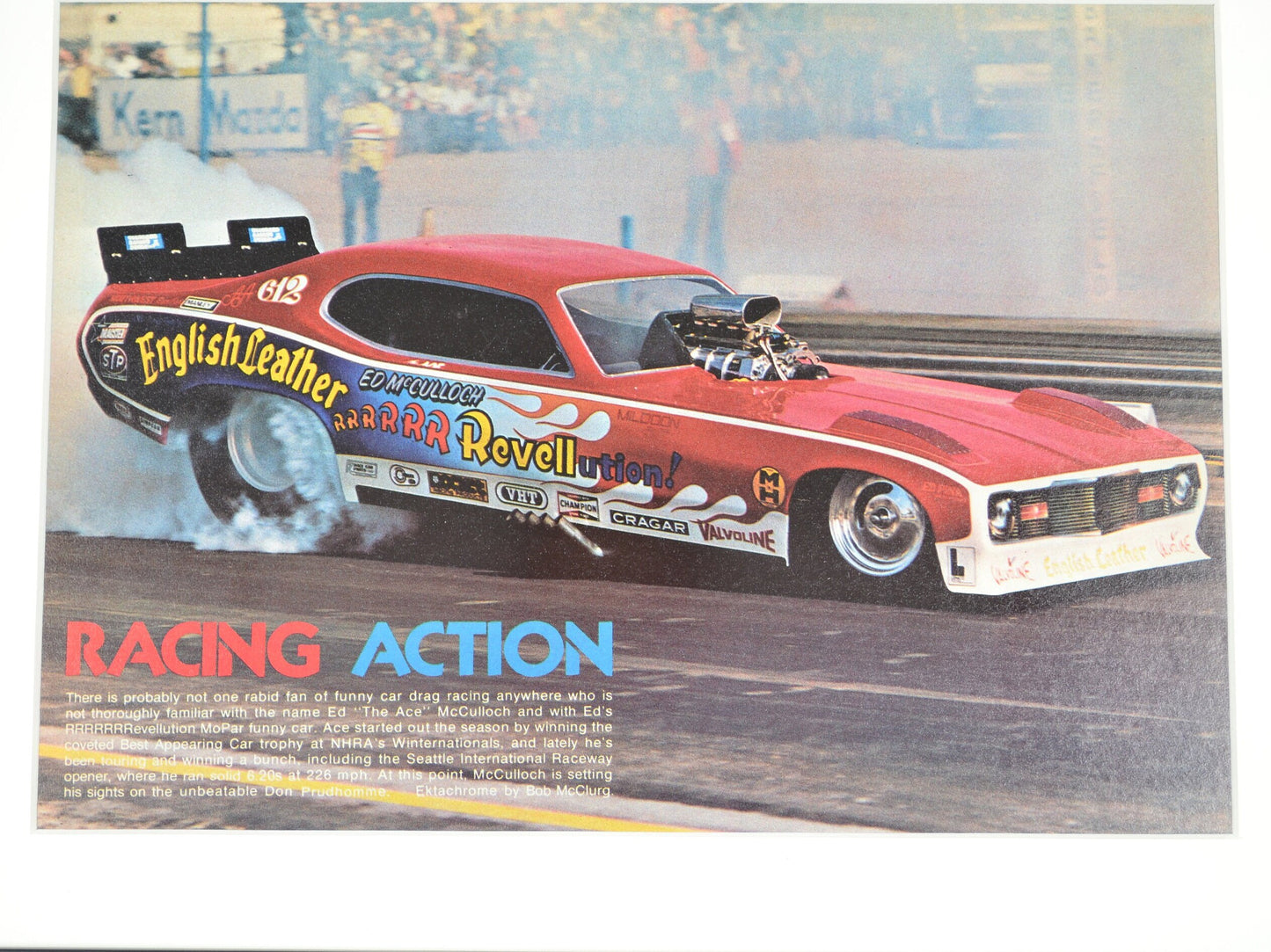 MOPAR funny car print