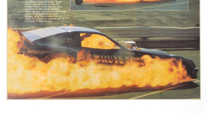 Own a Piece of Drag Racing History: John Force Vintage Print