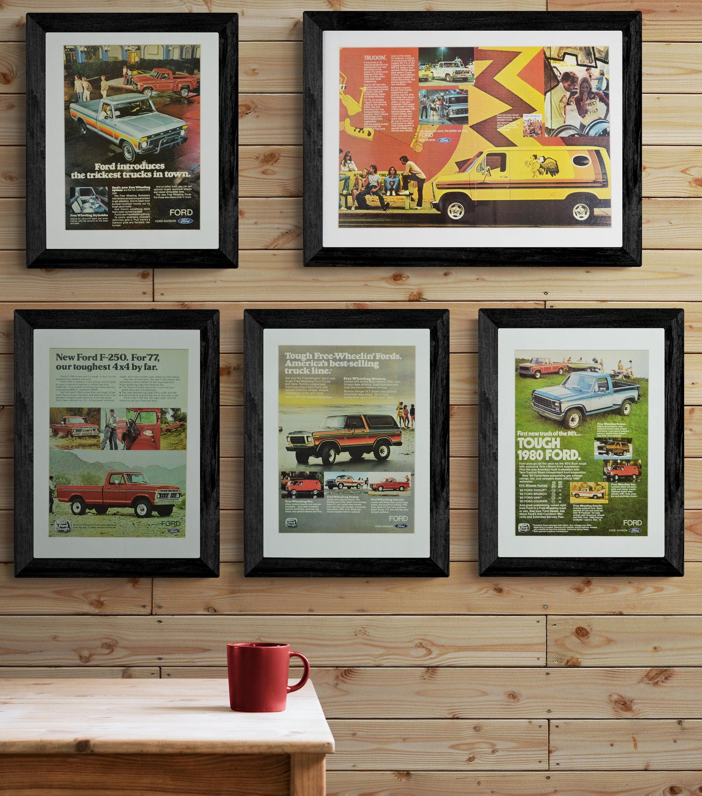 1977 Ford F250 Pickup Truck Print